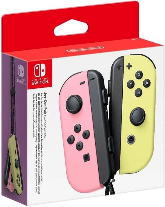 Геймпад Nintendo Joy-Con Pink Yellow Pair - фото 2