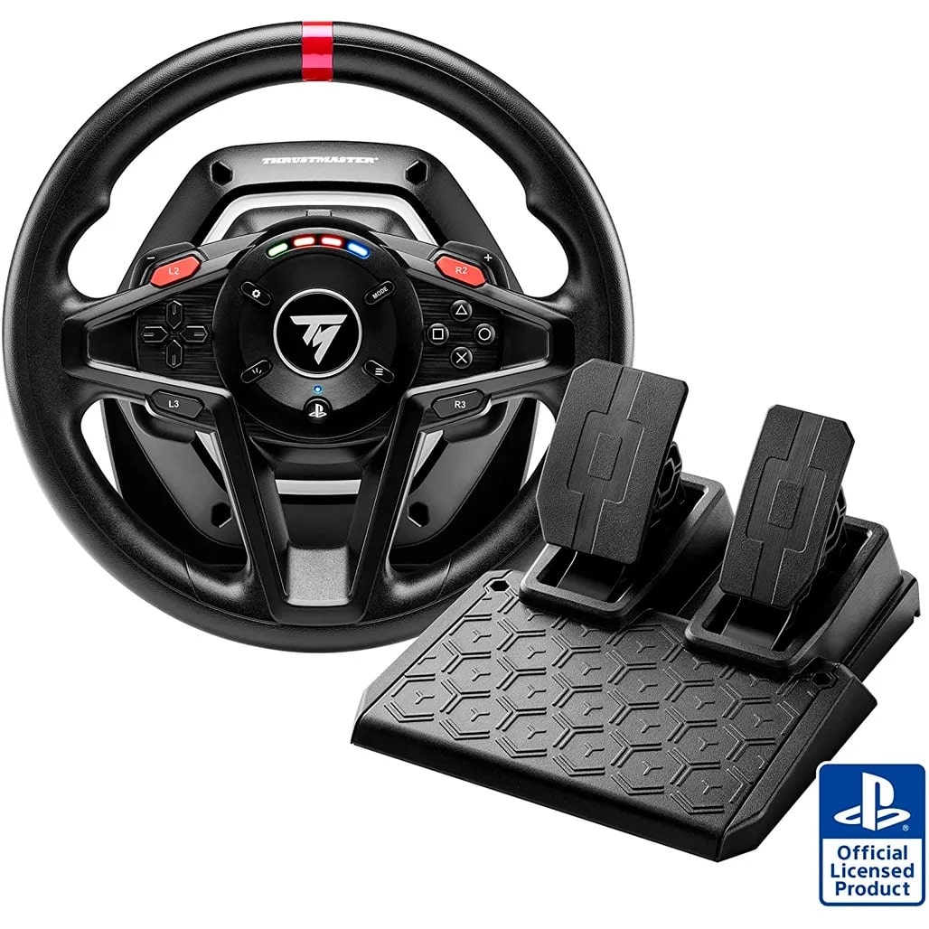 Комплект (кермо, педалі) Thrustmaster T128 PS4, PS5, PC (4160781)