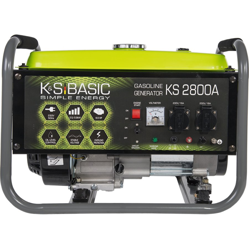 Бензиновий генератор Konner&Sohnen BASIC KSB 2800A