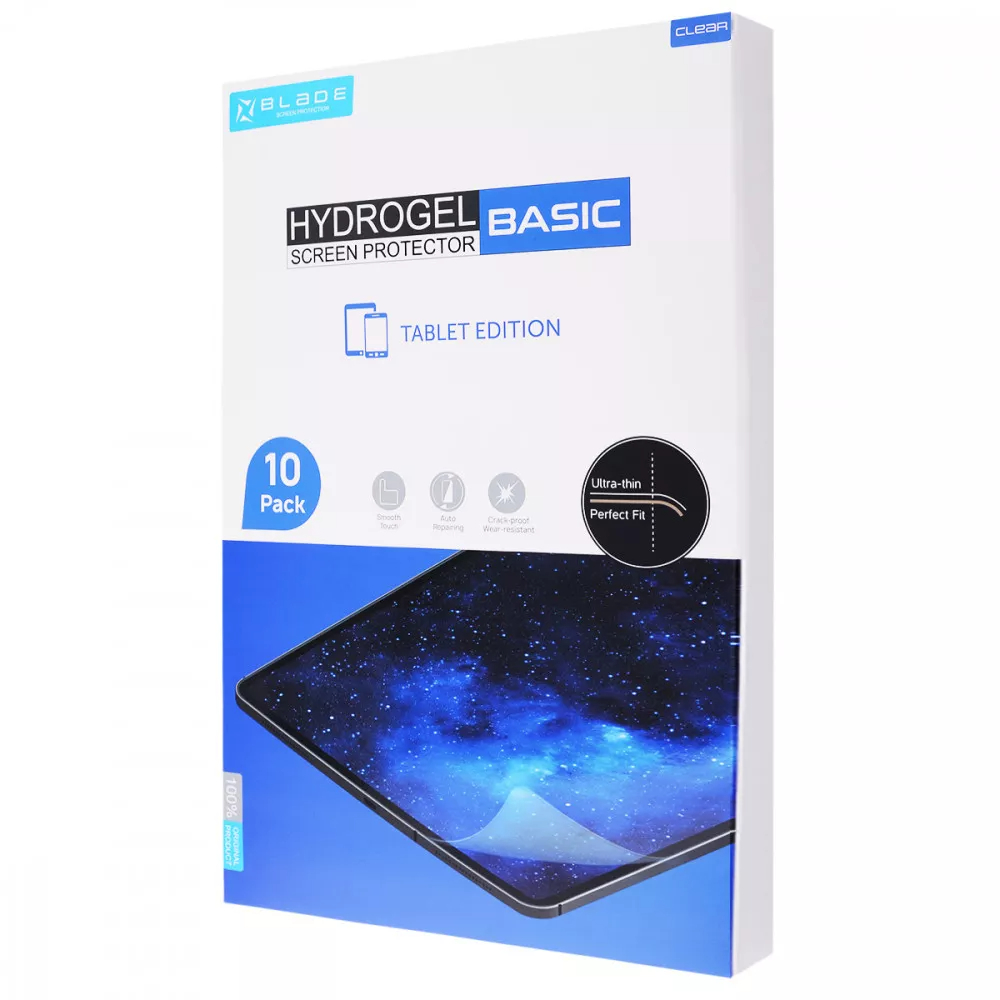 Защитная гидрогелевая пленка BLADE Hydrogel Screen Protection BASIC TABLET EDITION (clear glossy)