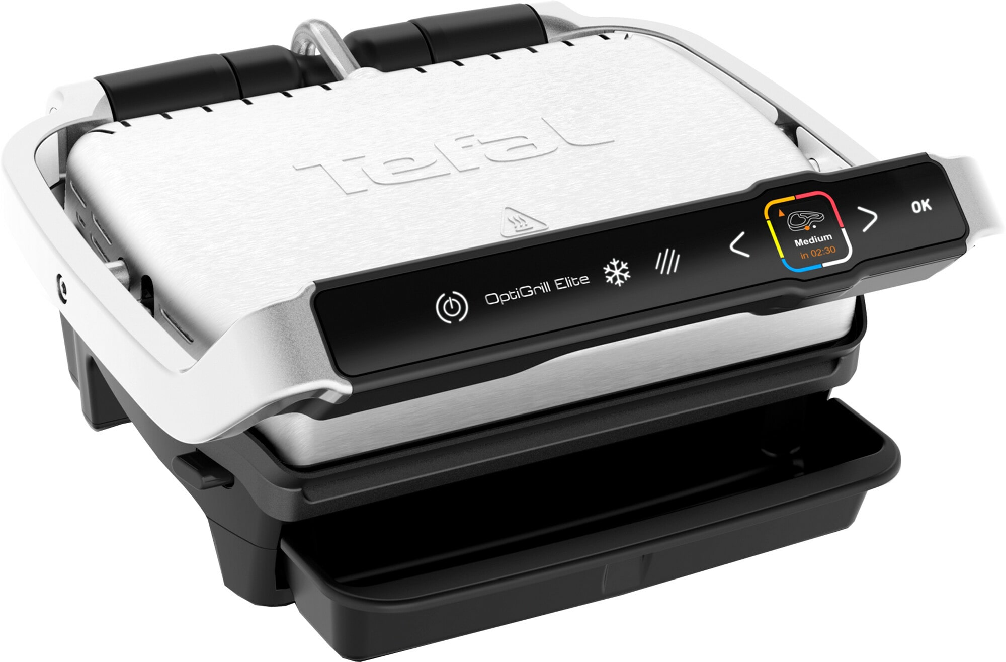 Електрогриль притискний Tefal OptiGrill Elite GC750D30