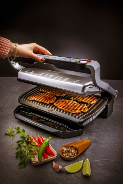 Електрогриль притискний Tefal OptiGrill+ XL GC724D12 - фото 4