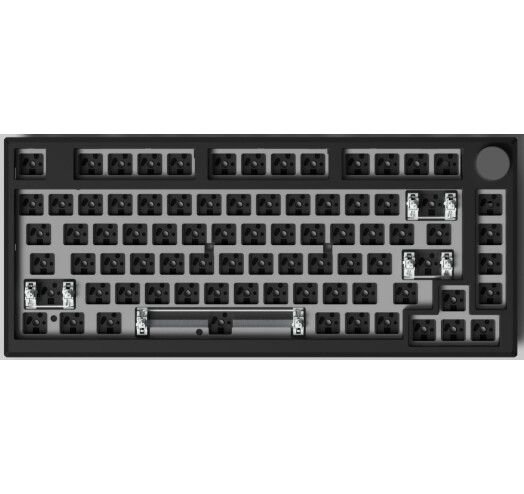 Клавиатура FL ESPORTS DIY-barebone MK750 Black WL Three-Mode (MK750-7980)