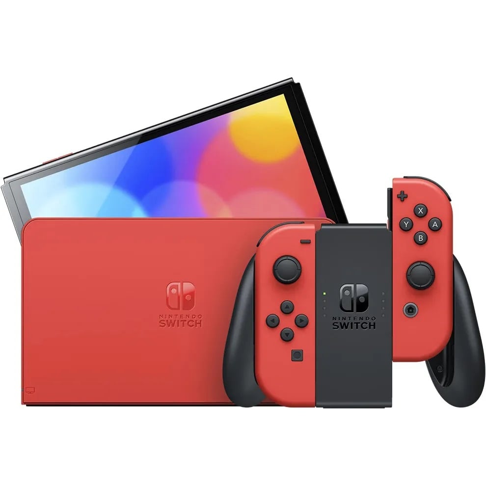 Портативная игровая приставка Nintendo Switch OLED Model Mario Red Edition