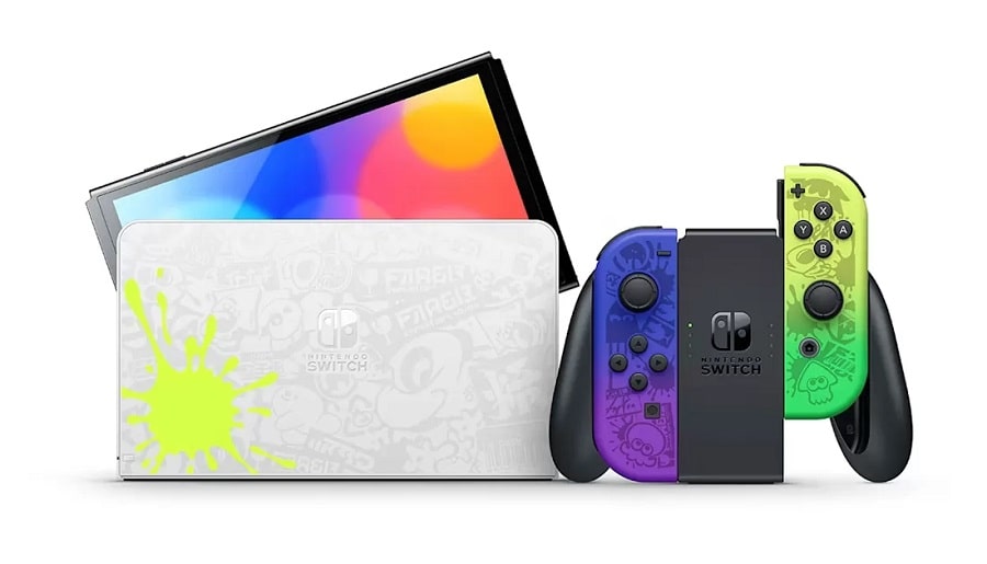 Портативна ігрова приставка Nintendo Switch OLED Model Splatoon 3 Edition