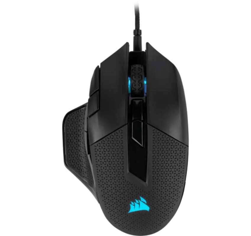 Ігрова миша Corsair Nightsword RGB Tunable FPS/MOBA Gaming Mouse Black (CH-9306011-EU) USB