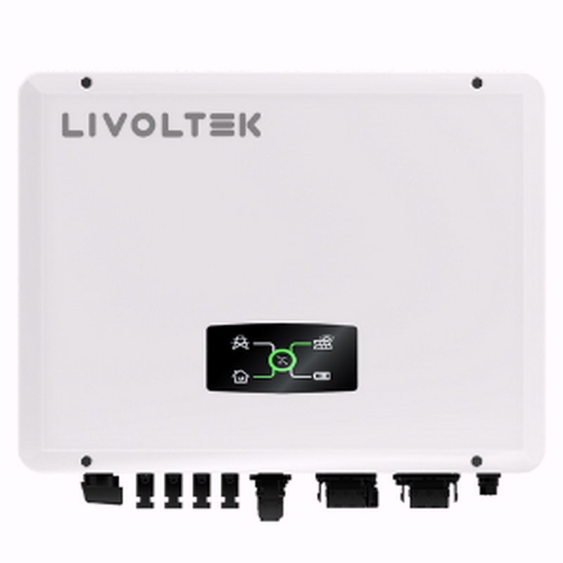 Гибридный солнечный инвертор (hybrid) Livoltek HP3-10KD1 3phase, 10KW, 2MMPT, IP65