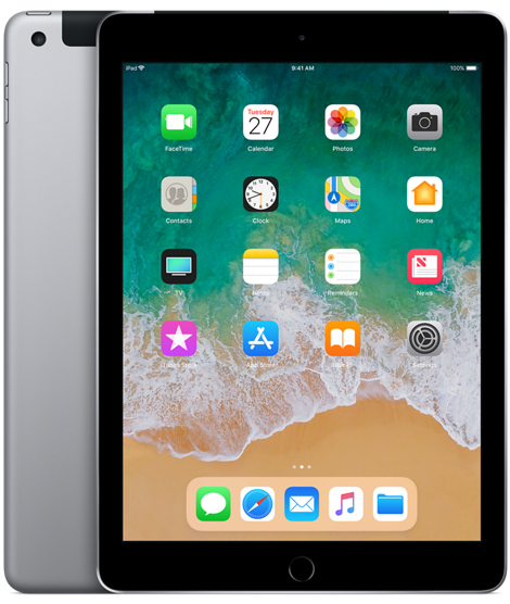 Вживаний Apple iPad 2018 32GB Wi-Fi + Cellular Space Gray (MR6Y2)