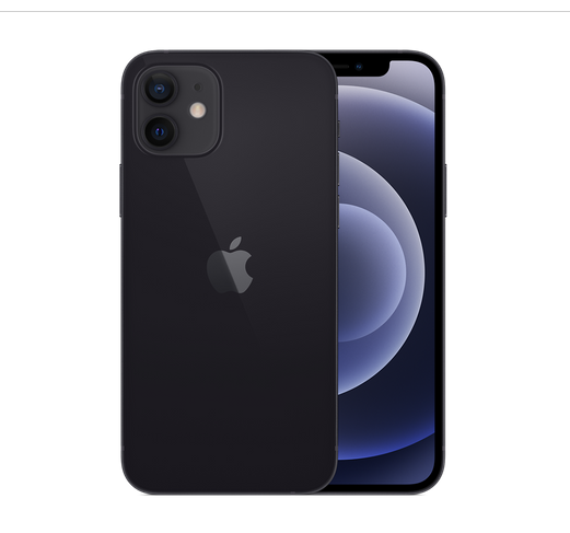 Вживаний Apple iPhone 12 128GB Black (MGJA3) (Гарний стан)