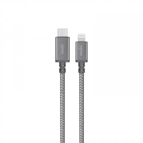 Кабель Moshi Integra™ Cable USB-C to Lightning Titanium Gray (1.2 m) (99MO084041)