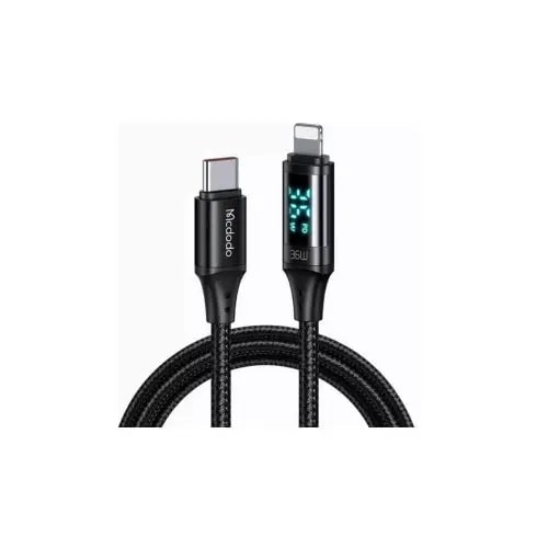 Кабель McDodo (CA-1030) USB-C to Lightning 36W 1.2m Black