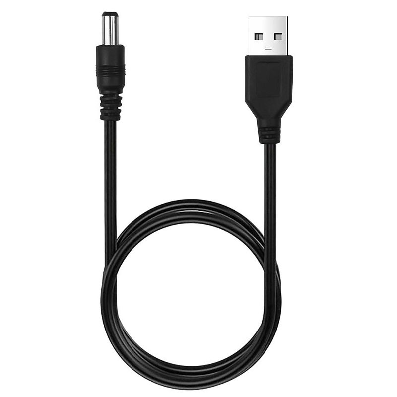 Кабель живлення X-Tech USB to DC 5V to 9V 0.6-1A 1m (5.5x2.1mm)