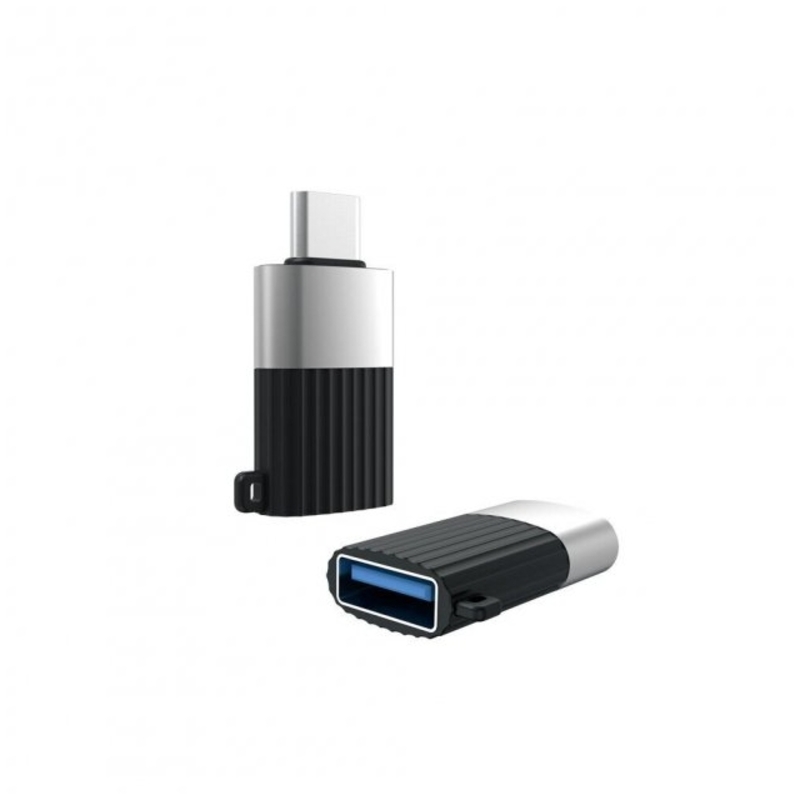 Переходник XO NB149E Type-C to USB-A 2.0 connector Black