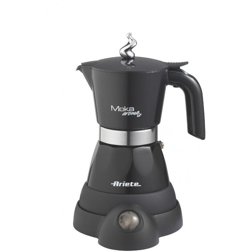 Кавоварка гейзерна Ariete Moka Aroma Elettrica Nera 1358A Black