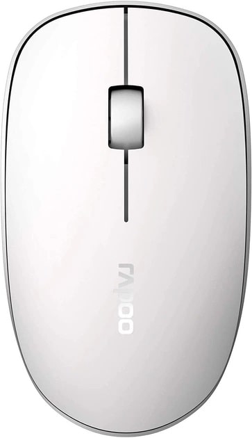 Мышь беспроводная RAPOO M200 Silent Wireless Multi-Mode White