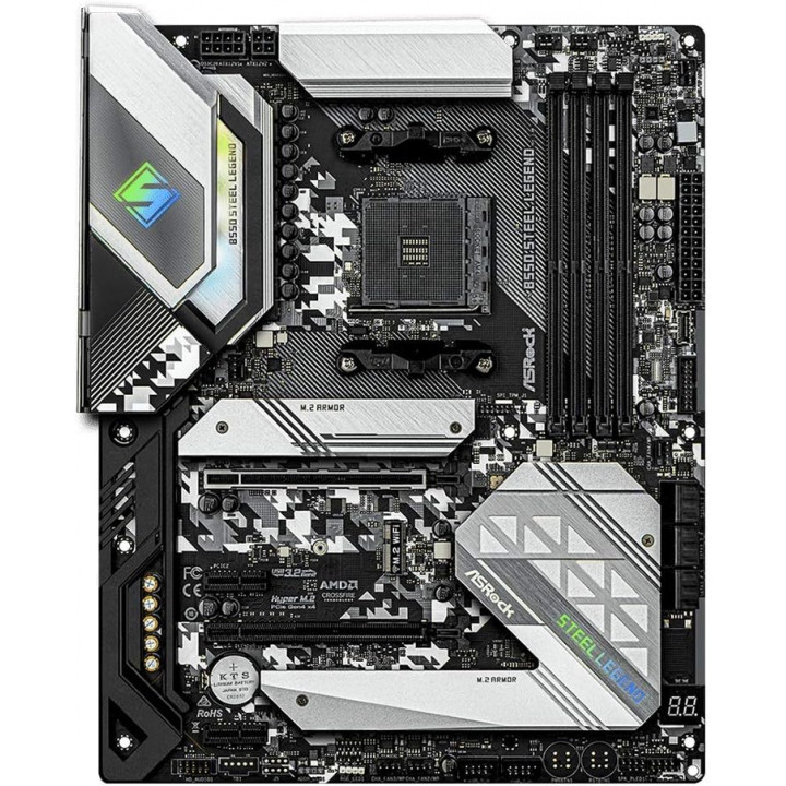 Материнська плата ASRock B550 Steel Legend (90-MXBDF0-A0UAYZ)