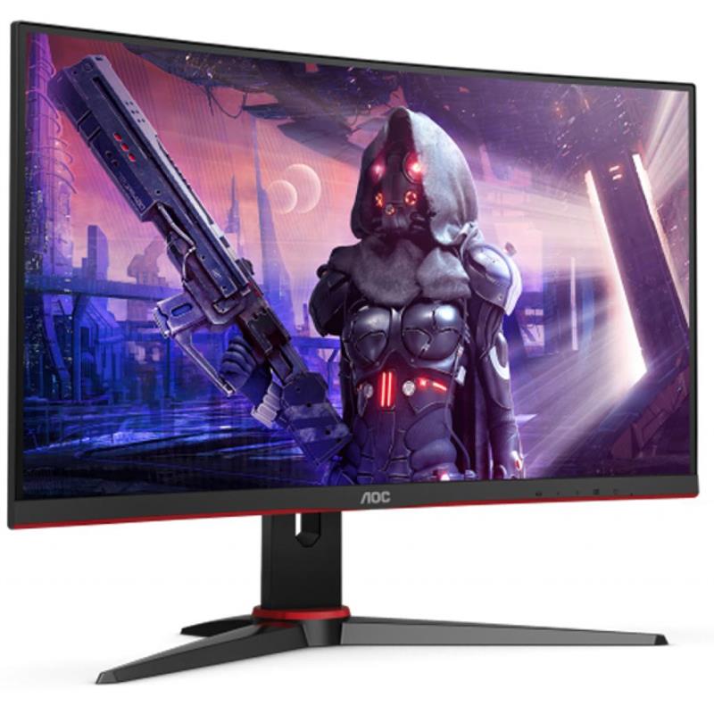 Монитор AOC 23.6" C24G2AE/BK VA Black 165Hz - фото 2