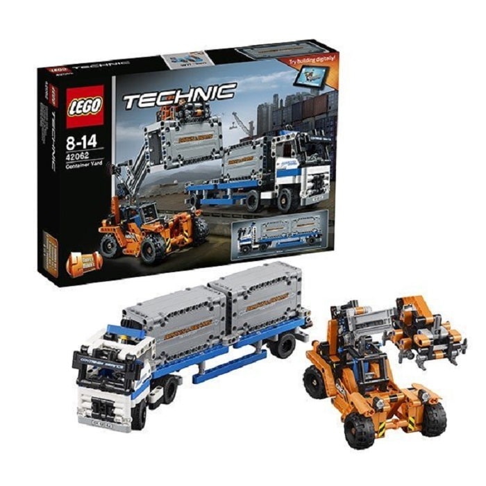 Авто-конструктор LEGO Technic Контейнерний термінал (42062)