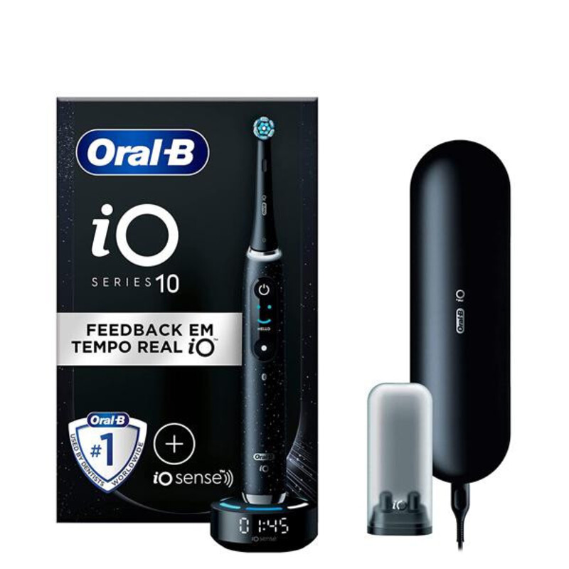 Електрична зубна щітка Oral-B iO Series 10 Cosmic Black Europe