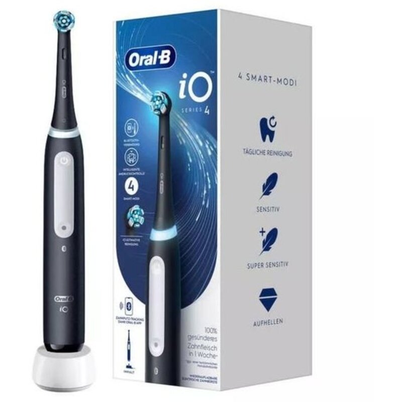 Электрическая зубная щетка Oral-B iO Series 4 Matt Black