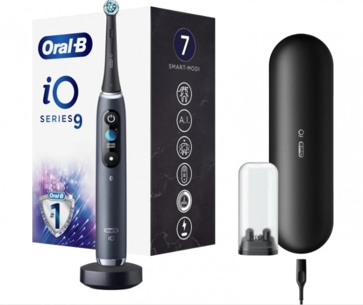 Зубная щетка Braun Oral-B iO Series 9N IOM9.1B2.2AD Black