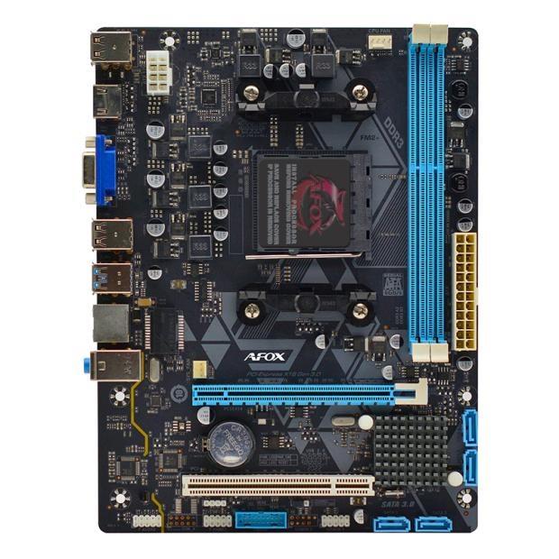 Материнська плата AFOX A88-MA5 sFM2/FM2+ A88 2xDDR3 HDMI D-Sub mATX