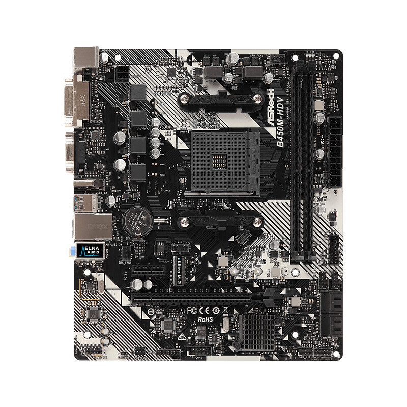 Материнская плата ASRock B450M-HDV R4.0