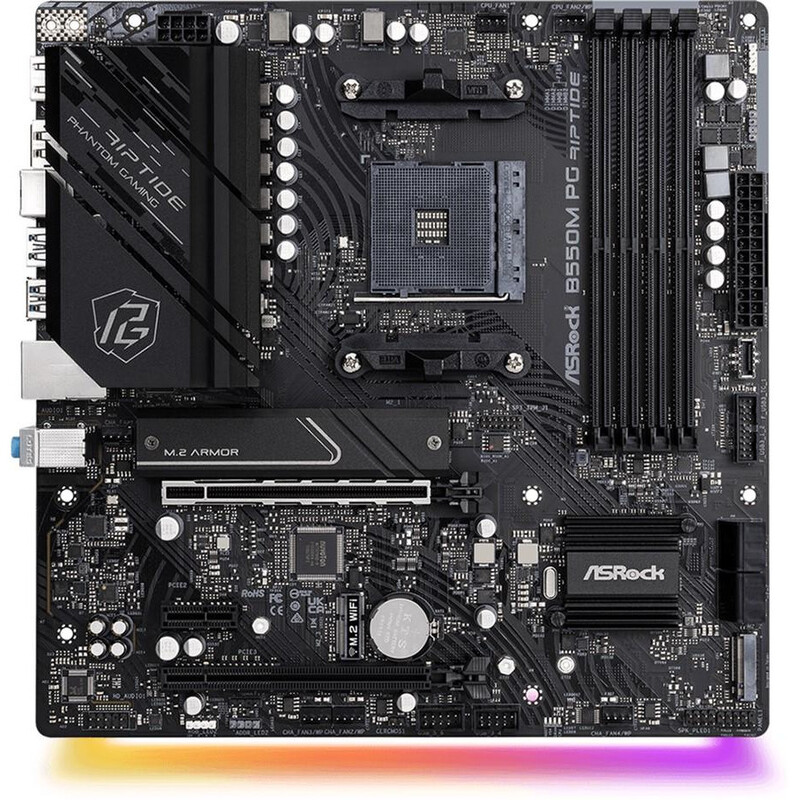 Материнская плата ASRock B550M PG Riptide Socket AM4