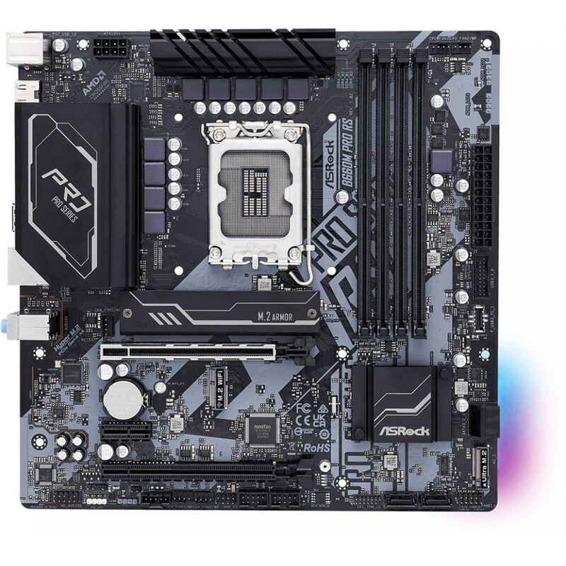 Материнская плата ASRock B660M Pro RS Socket 1700