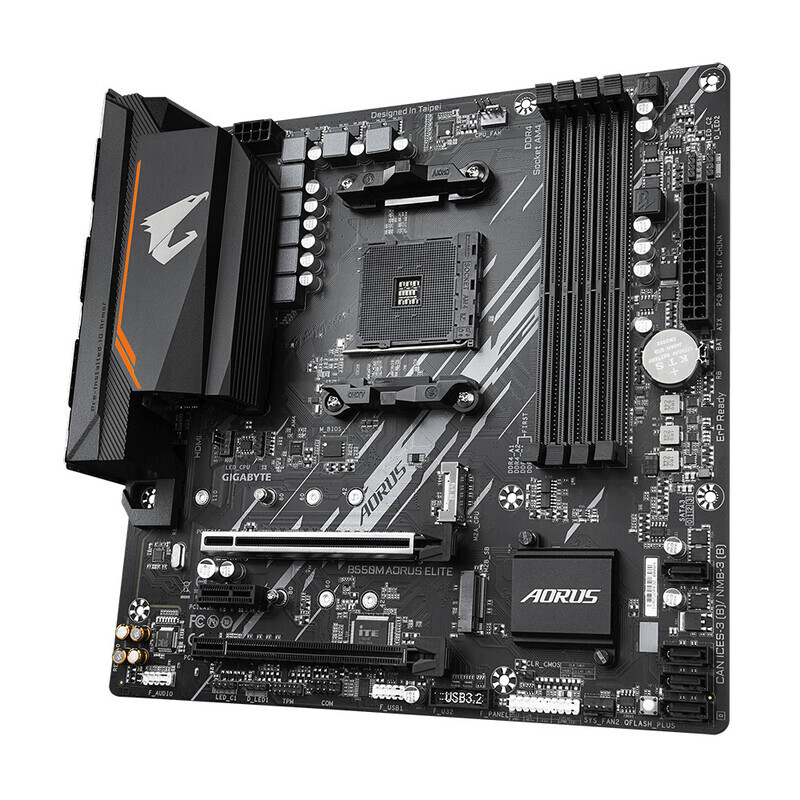 Материнська плата GIGABYTE B550M AORUS ELITE