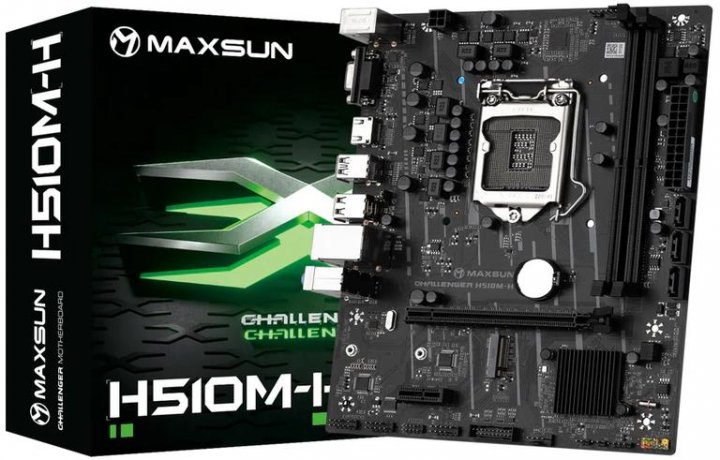 Материнская плата Maxsun Challenger H510M-H Socket 1200