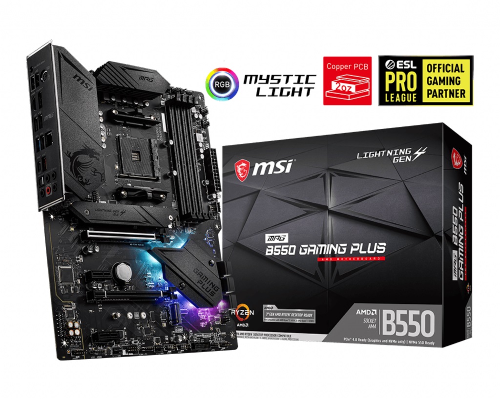 Материнская плата MSI MPG B550 Gaming Plus Socket AM4