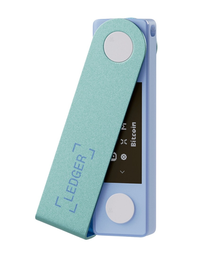 Апаратний криптогаманець Ledger Nano X Pastel Green