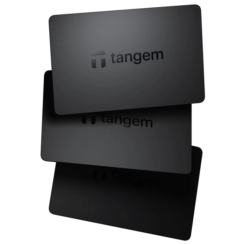 Апаратний криптогаманець Tangem Wallet 2.0 Black (TG128X3-B)