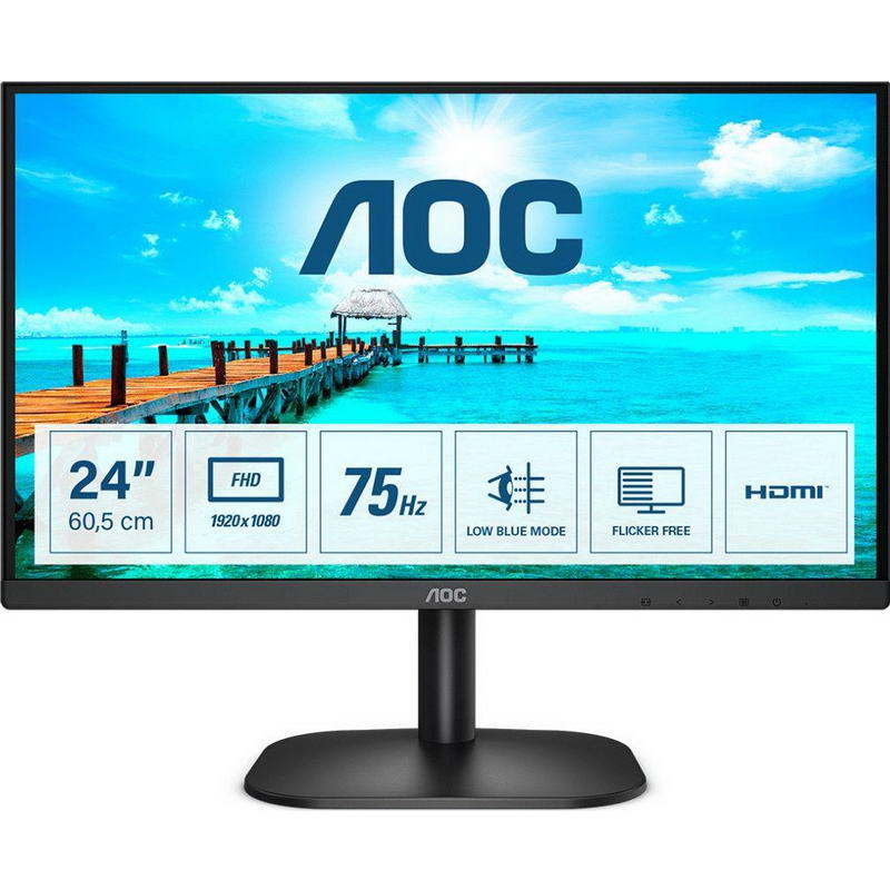 Монітор AOC 23.8" 24B2XDM