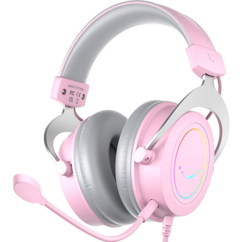 Гарнитура игровая Fifine H3P RGB Pink