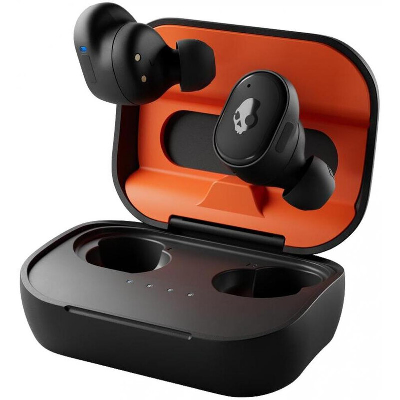 Бездротові навушники Skullcandy Grind Fuel TW True Black/Orange S2GFW-P740