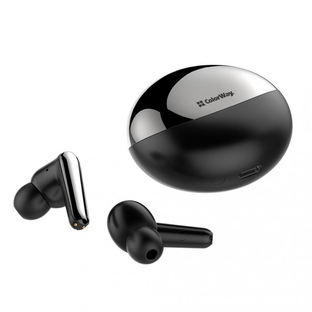 Bluetooth-гарнитура СolorWay TWS-3 Earbuds Black (CW-TWS3BK)