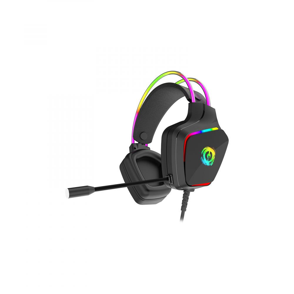 Гарнітура Canyon Darkless GH-9A Gaming 3.5 мм RGB Black (CND-SGHS9A)