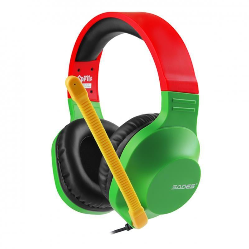 Гарнитура Sades SA-721 Spirits Rasta (sa721rsj)