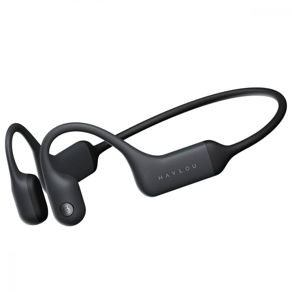 Навушники Bluetooth-гарнитура Haylou PurFree BC01 Wireless Bone Conduction Headphones Black (HAYLOU-BC01-BK)