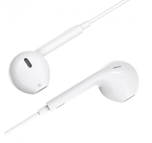 Навушники HOCO M80 Original series earphones for iP display set(20PCS) White