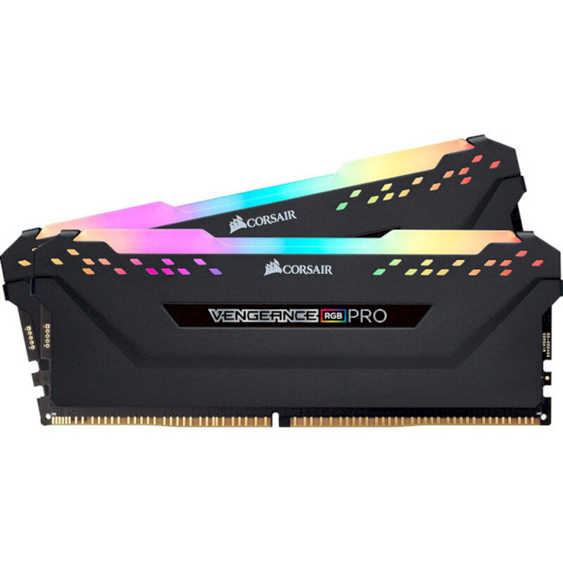 Corsair 32 GB (2x16GB) DDR4 3600 MHz Vengeance RGB Pro SL (CMH32GX4M2D3600C18)