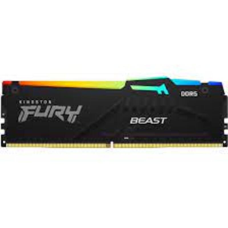 Оперативна пам'ять Kingston FURY 16 GB DDR5 5600 MHz FURY Beast RGB (KF556C36BBEA-16)