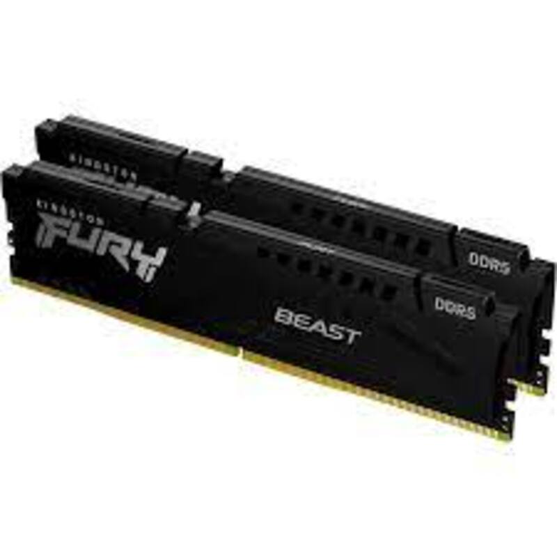 Оперативная память Kingston DDR5 16GB 5600 FURY Beast Black (KF556C40BB-16)