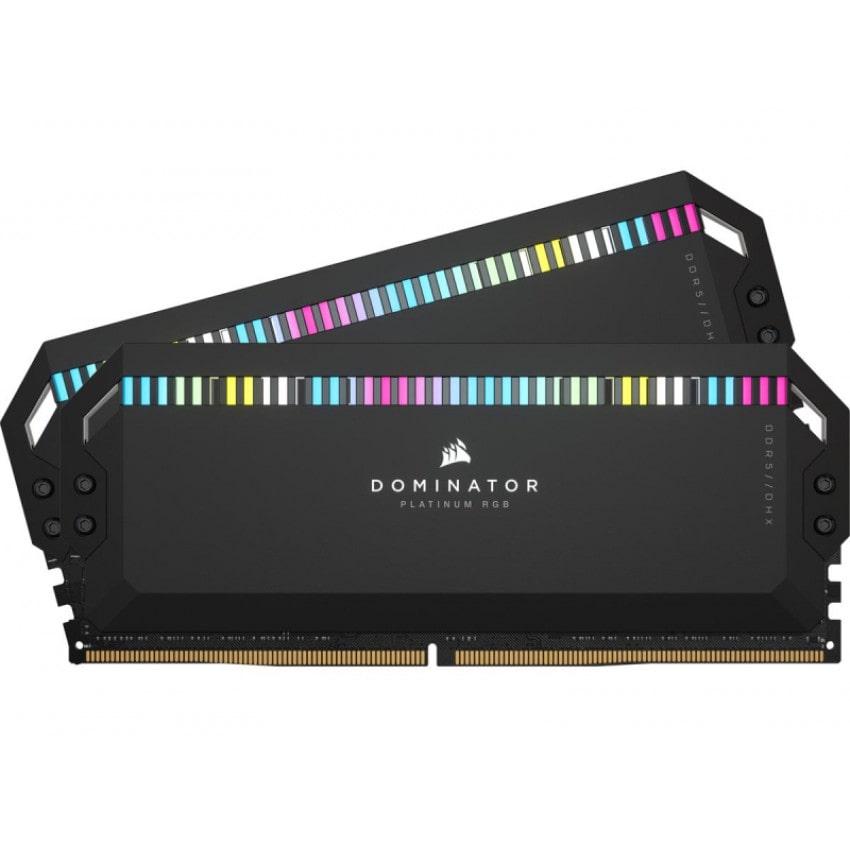 Пам'ять для настільних комп'ютерів Corsair 32 GB (2x16GB) DDR5 5600 MHz Dominator Platinum RGB (CMT32GX5M2B5600C36)