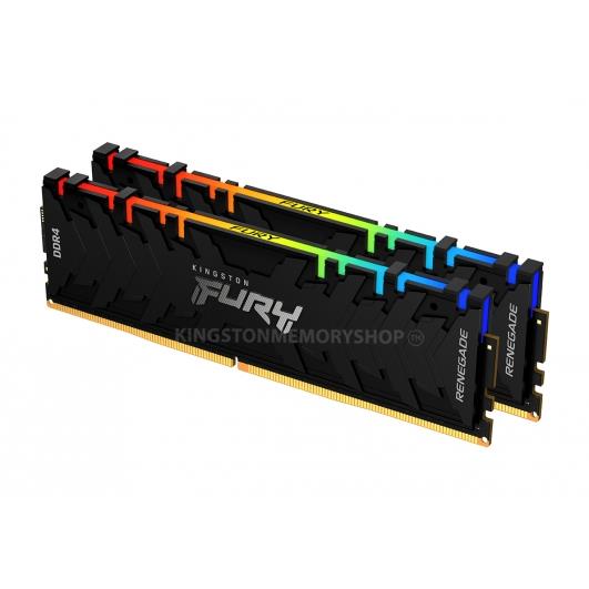 Память Kingston FURY 32 GB (2x16GB) DDR4 3600 MHz Renegade RGB (KF436C16RB12AK2/32)