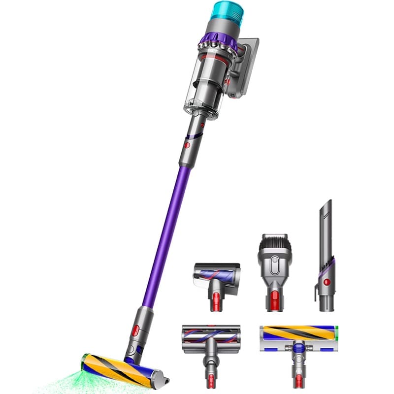 Пылесос 2в1 (вертикальный+ручной) Dyson Gen5detect Absolute Nickel/Purple (446989-01)