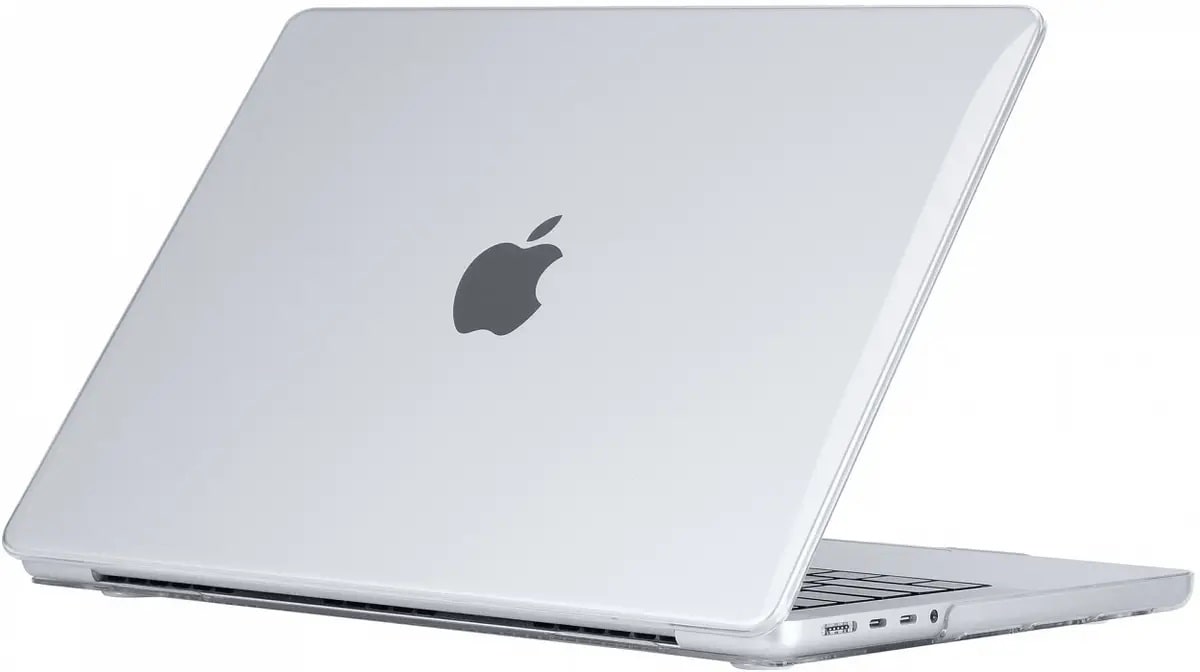 Накладка HardShell Crystal Case for MacBook 14.2 Pro A2442 (2021) matte white