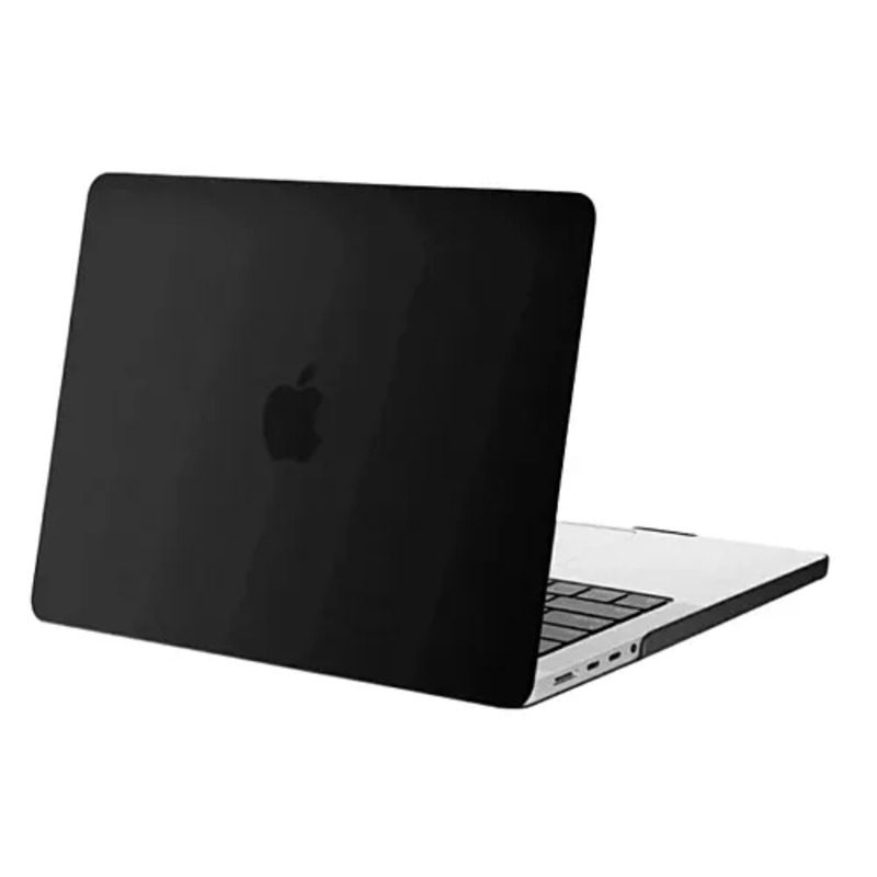 Накладка HardShell Crystal Case for MacBook Pro 13* M2, M1 (A2338/A2289/A2159/A2251/A1989/A1708/A1706), Black